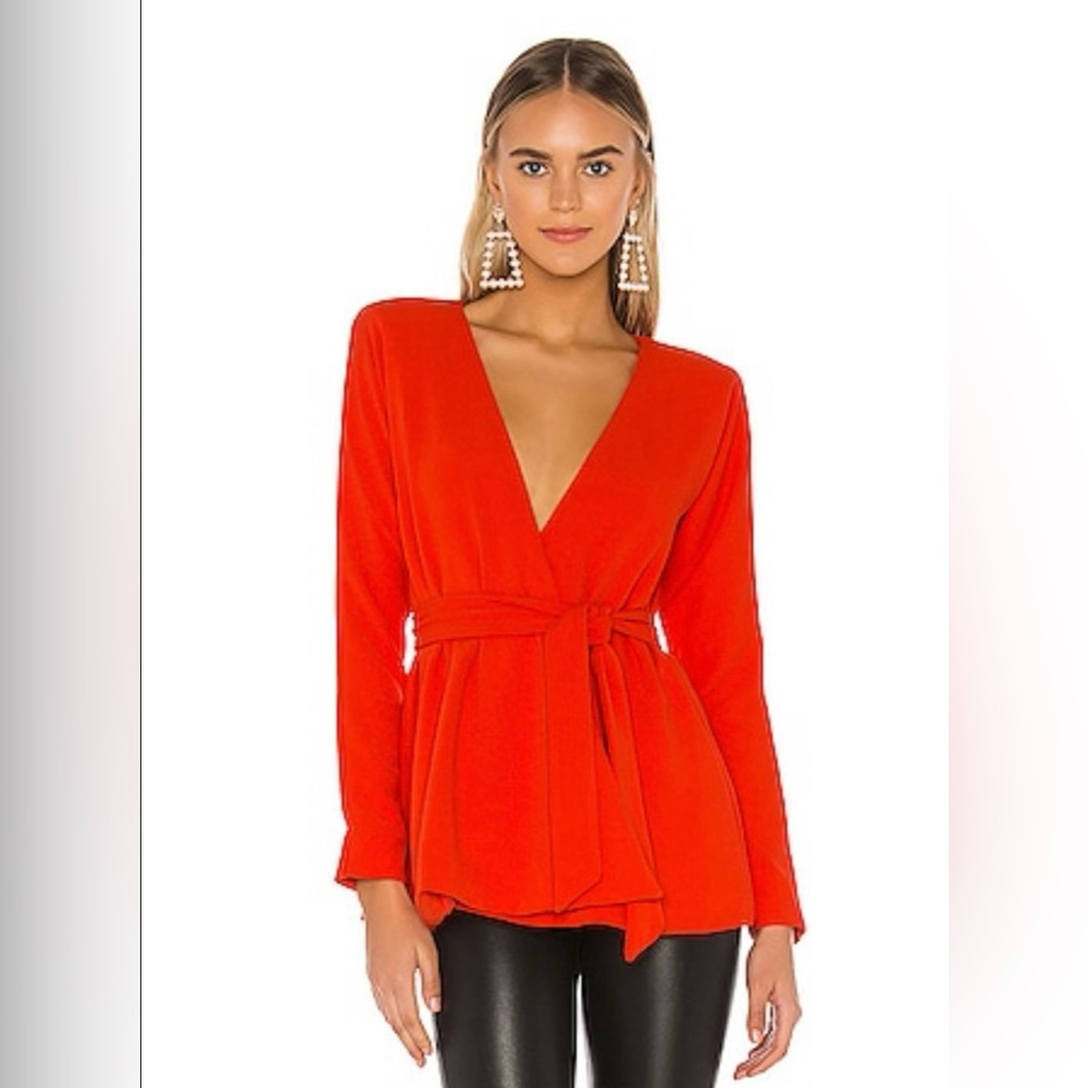 EUC XXS REVOLVE Linda Jacket in Red Orange
MICHAEL COSTELLO